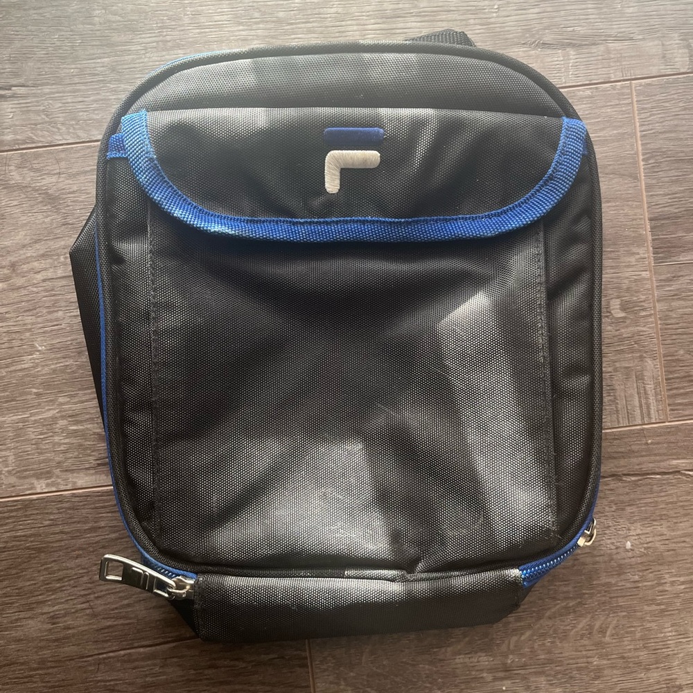 Blue/black Fila Lunch Bag